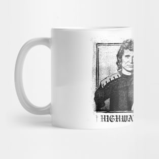 Highway to Heaven // 80s Retro Vintage Look Design Mug